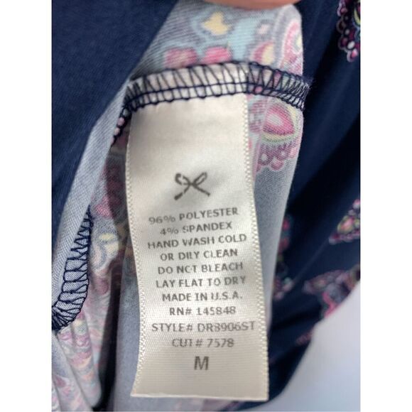 French Grey Women's Sleeveless Keyhole Maxi Halter Dress Blue Size Medium - Picture 9 of 10